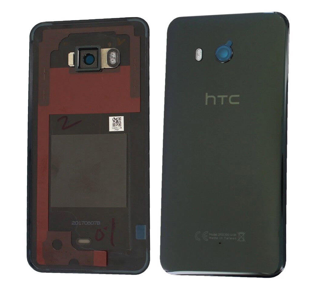 Back cover - achterkant HTC U11 zwart