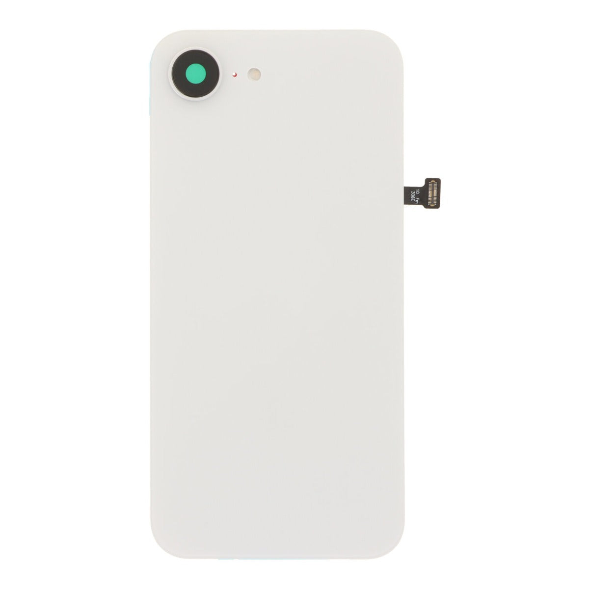 Back cover - achterkant iPhone 17e met cameralenzen en MagSafe magneetring wit