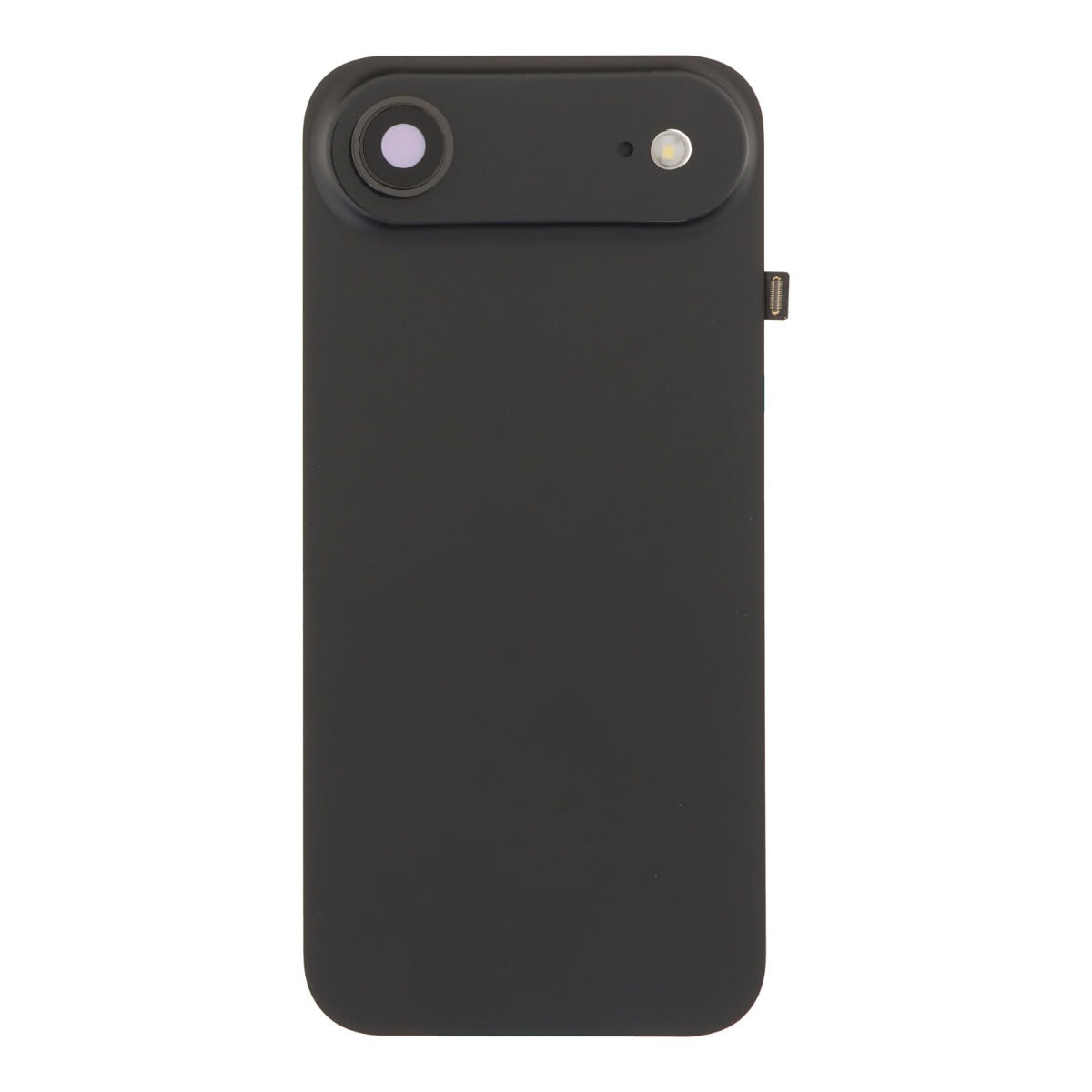 Back cover - achterkant iPhone 17 Air met cameralenzen en MagSafe magneetring zwart