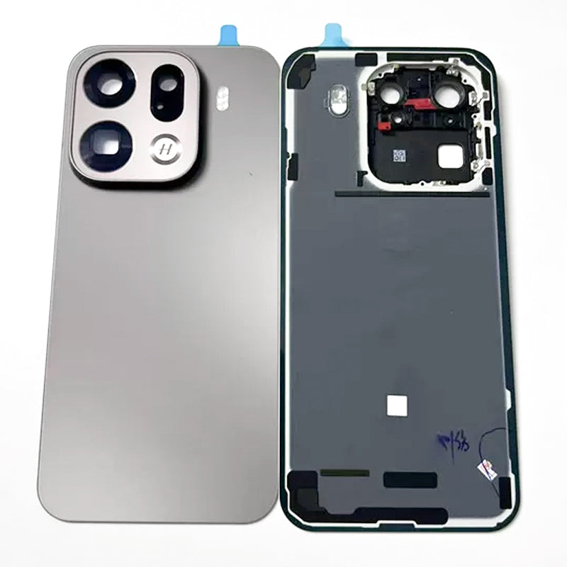 Back cover - achterkant Oppo Find X9 grijs