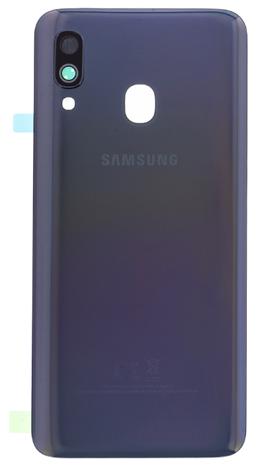 Back cover - achterkant Samsung Galaxy A40 zwart