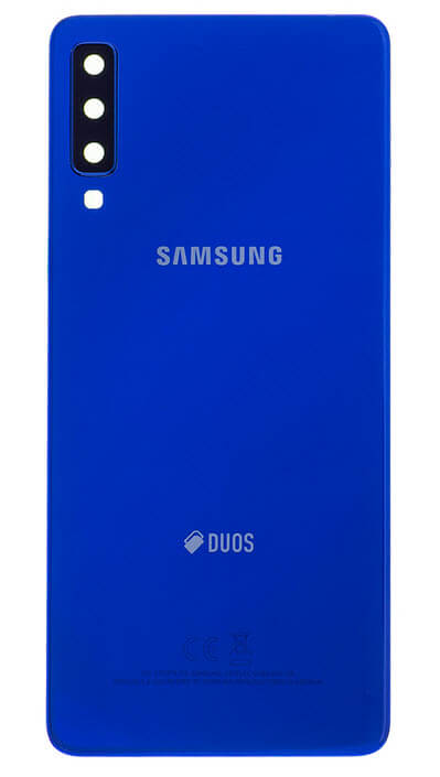 Back cover - achterkant Samsung Galaxy A7 2018 blauw