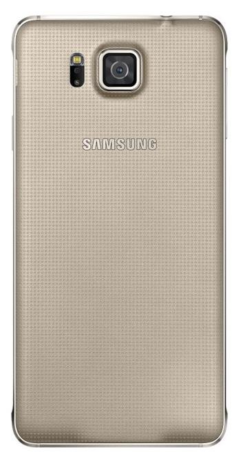 Back cover - achterkant Samsung Galaxy Alpha goud
