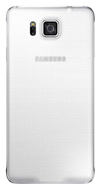 Back cover - achterkant Samsung Galaxy Alpha wit
