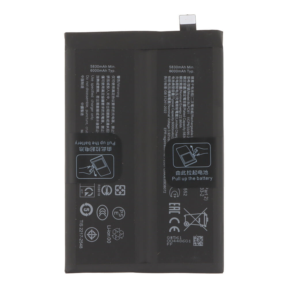 Batterij BLPC61 geschikt voor Oppo Reno14 F