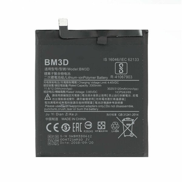 Batterij BM3D 3120 mAh geschikt voor Xiaomi Mi 8 SE