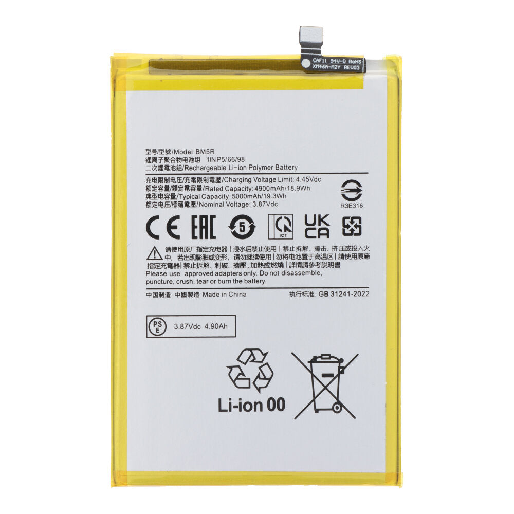 Batterij BM5R geschikt voor Xiaomi Redmi 12 5G/Poco M6 Pro 4G