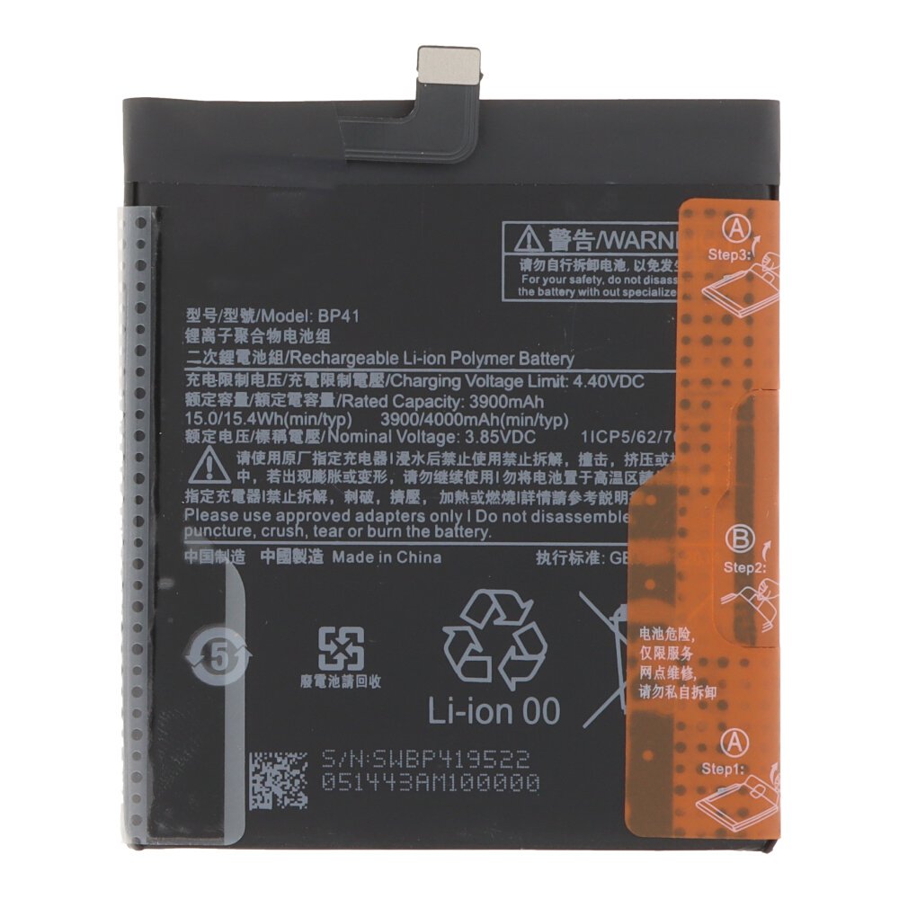 Batterij BP41 4000 mAh geschikt voor Xiaomi Mi 9T