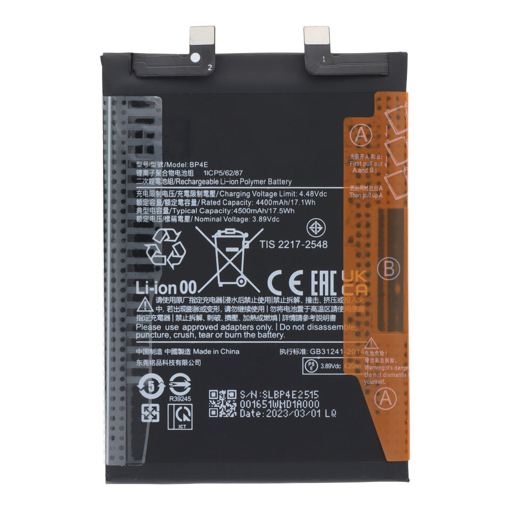 Batterij BP4E geschikt voor Xiaomi 13 Lite