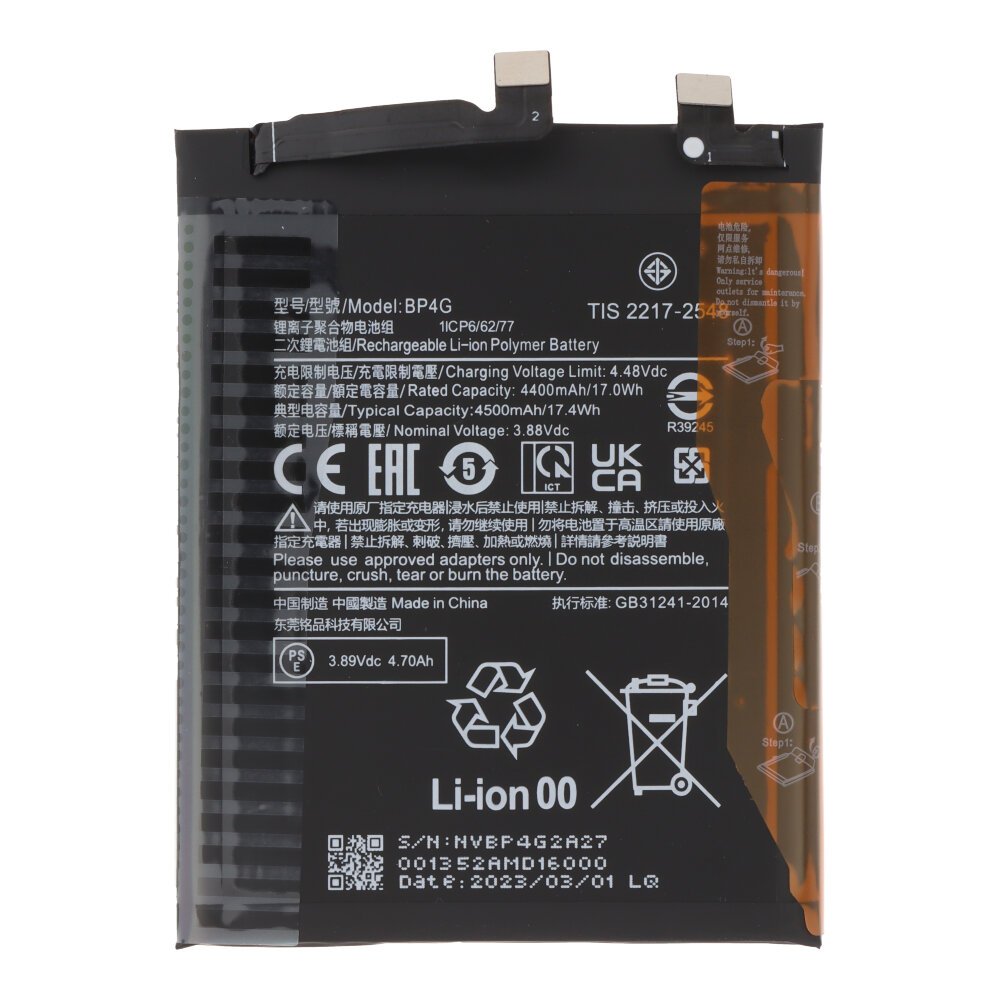 Batterij BP4G geschikt voor Xiaomi 13
