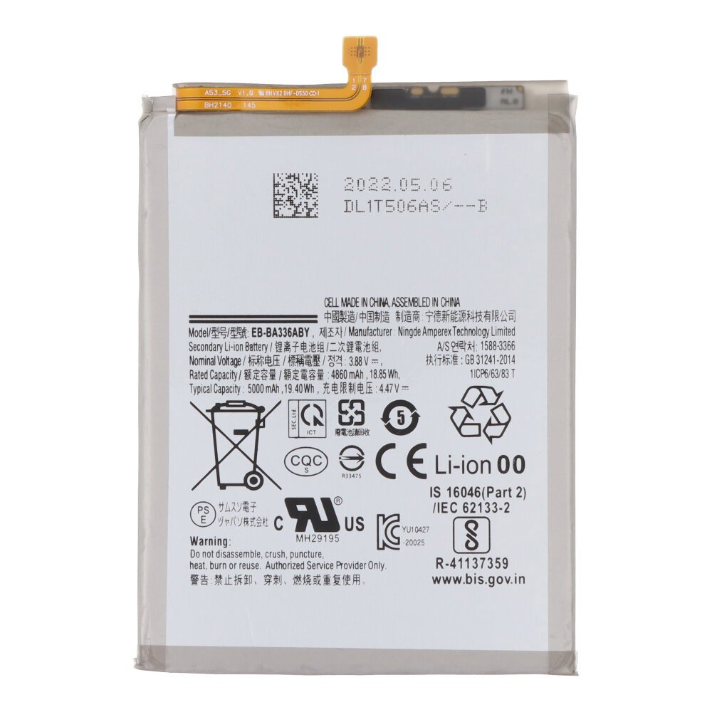 Batterij EB-BA336ABY geschikt voor Samsung Galaxy A33 5G/A53 5G
