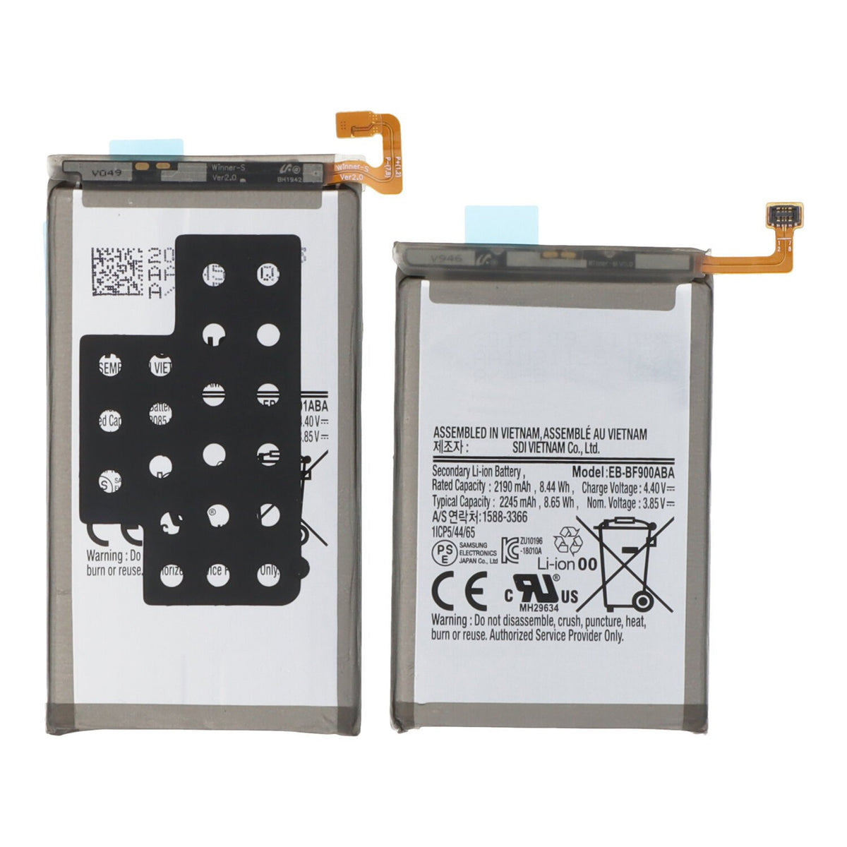 Batterij EB-BF900ABA (Main + SUB) geschikt voor Samsung Galaxy Fold/Fold 5G