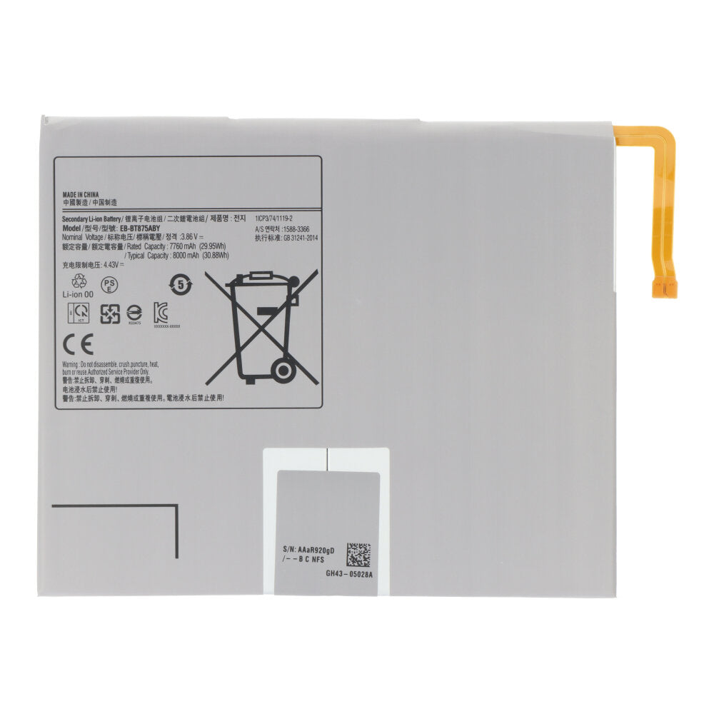 Batterij EB-BT875ABY geschikt voor Samsung Galaxy Tab S7/S8