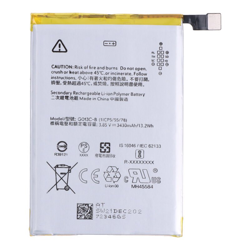 Batterij Google Pixel 3 XL - G013C-B - 3540mAh