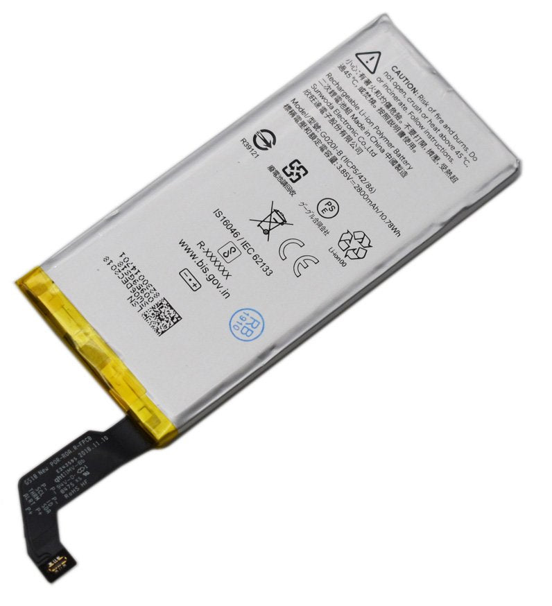 Batterij Google Pixel 4 - G020I-B - 2800mAh