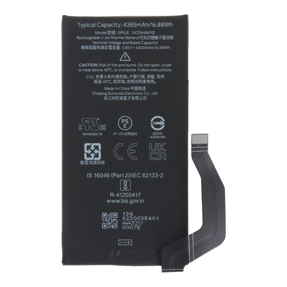 Batterij Google Pixel 7a - GP5JE - 4385mAh