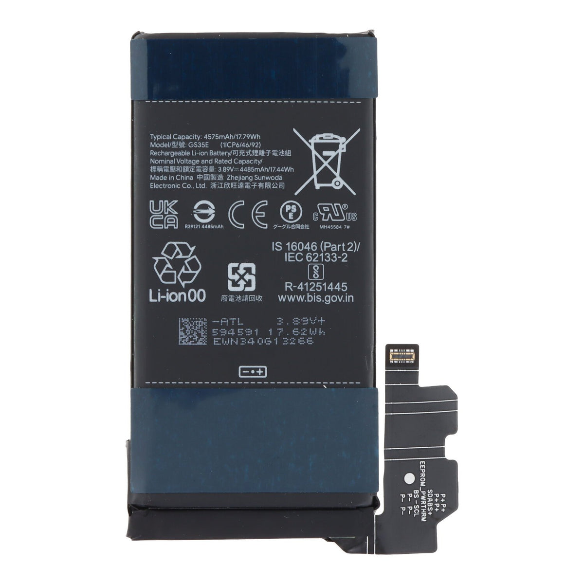Batterij Google Pixel 8 - GS35E - 4575mAh