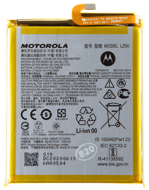 Batterij Motorola Moto G 5G Plus/Moto G100/Moto G 2022/One 5G - LZ50 - 5000mAh