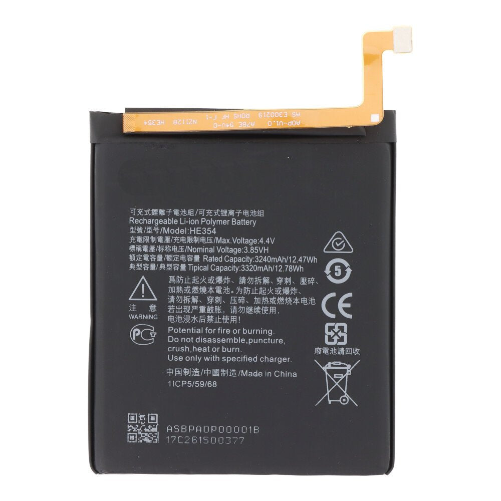 Batterij Nokia 9 PureView - HE354 - 3320mAh