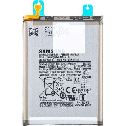 Batterij Samsung EB-BA217ABY 5000mAh SM-A125/A127/A135/A137/A217 Galaxy A12/A13/A21s/A04s GH82-22989A (Service Pack)