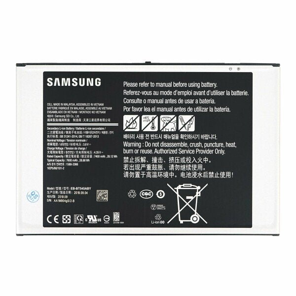 Batterij Samsung EB-BT545ABY 7400mAh SM-T545 Galaxy Tab Active Pro GH43-04969A (Service Pack)