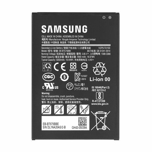 Batterij Samsung EB-BT575BBE 5050mAh SM-T570 /T575 Galaxy Tab Active 3 GH43-05039A (Service Pack)