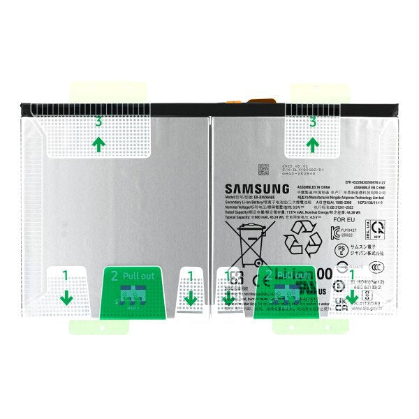 Batterij Samsung EB-BX936ABE SM-X930/X936 Galaxy Tab S11 Ultra (Wi-Fi/5G) GH82-38349A (Service Pack)