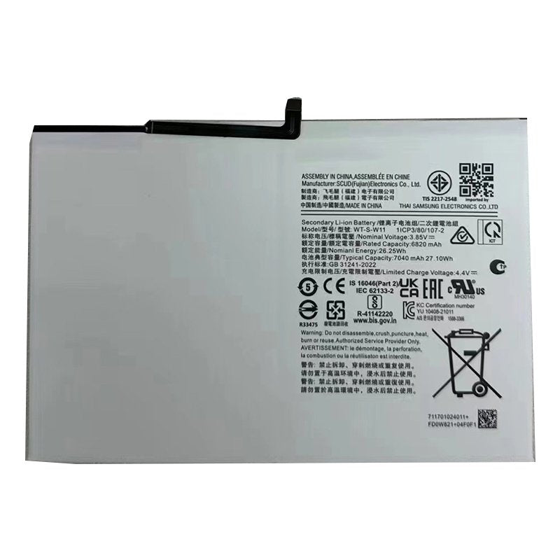 Batterij Samsung Galaxy Tab A9+ WT-S-W11