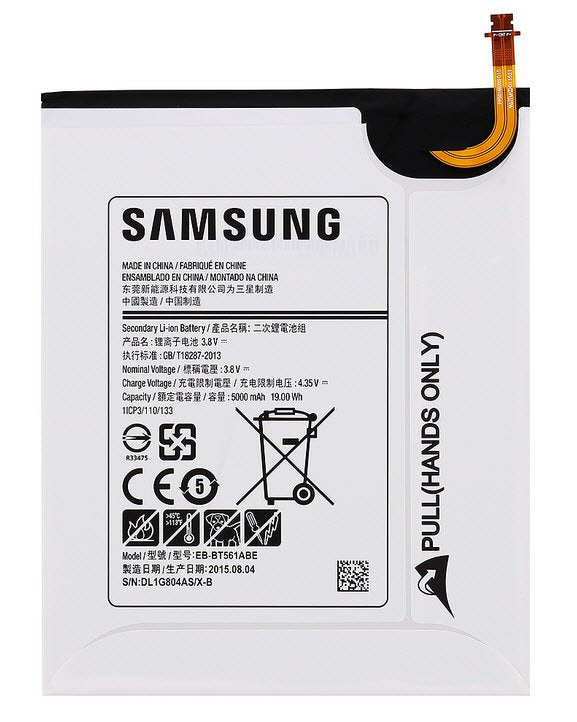 Batterij Samsung Galaxy Tab E 9.6 - EB-BT561ABE - 5000mAh