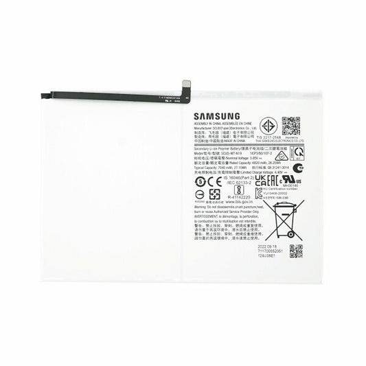 Batterij Samsung SCUD-WT-N19 SM-T500/T505 Galaxy Tab A7 10.4 GH81-19619A (Service Pack)