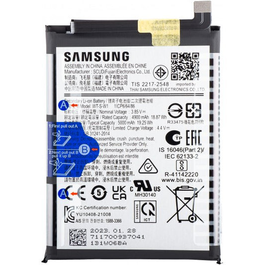 Batterij Samsung WT-S-W1 SM-A146P Galaxy A14 5G GH81-23314A (Service Pack)