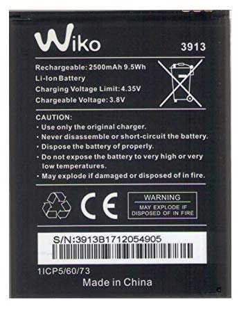 Batterij Wiko Lenny 4 - origineel - 2500mAh