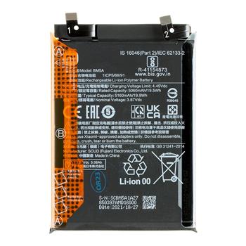 Batterij Xiaomi BN5E Redmi Note 11 Pro 4G/5G/ Poco X4 Pro 5G 46020000A2LM (Service Pack)