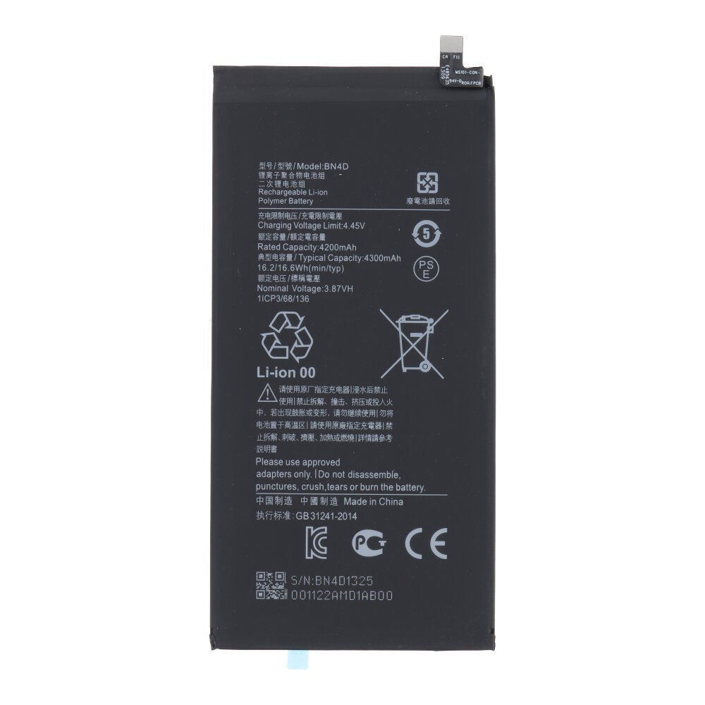 Batterij Xiaomi Pad 5 Pro - BN4D - 4300mAh