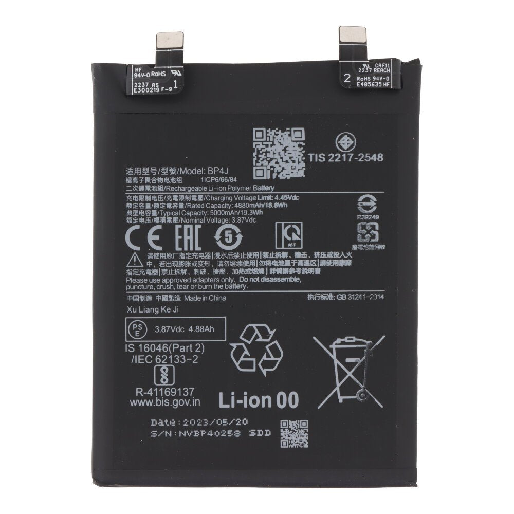 Batterij Xiaomi Redmi Note 12 Pro+ 5G - BP4J - 5000mAh