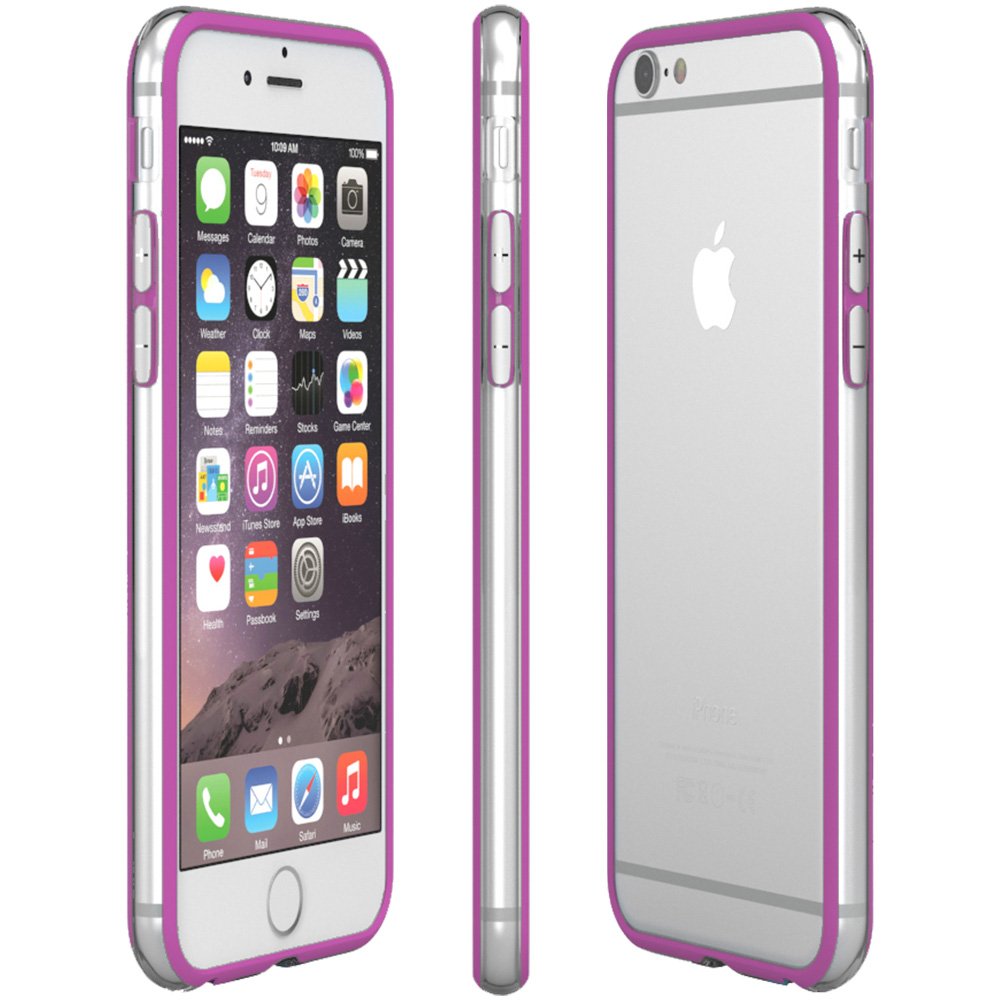 Bumper hoesje Apple iPhone 6 Plus paars