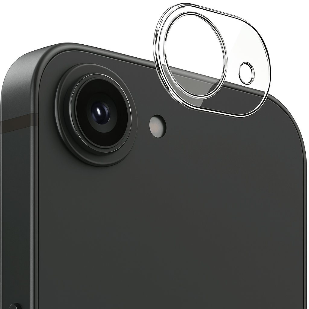 Camera lens beschermer iPhone 16e/17e - Tempered Glass