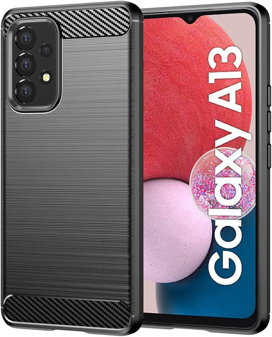 Carbon TPU hoesje Samsung Galaxy A13 (4G) zwart