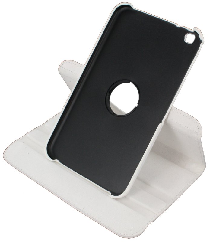 Case met Stand draaibaar Samsung Galaxy Tab 3 8.0 wit