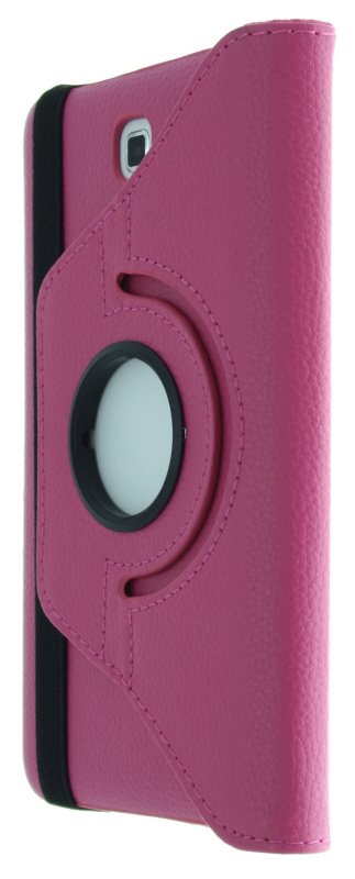 Case met Stand draaibaar Samsung Galaxy Tab 4 7.0 roze