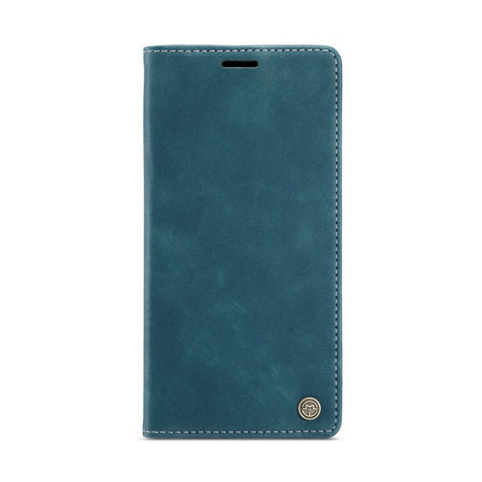 CaseMe book case leer - Apple iPhone 12/12 Pro - blauw