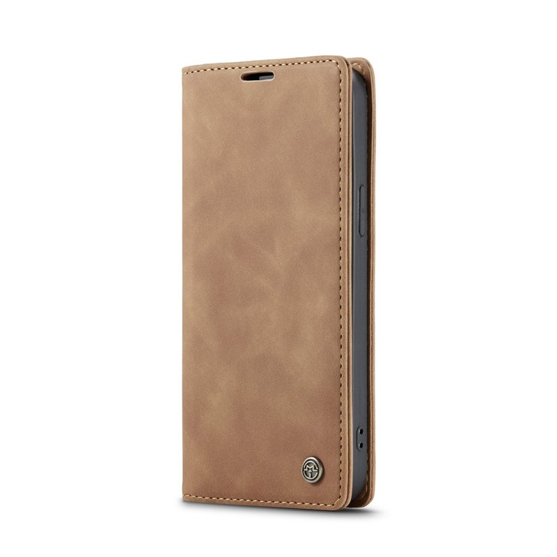 CaseMe book case leer - Apple iPhone 17 Pro Max/18 Pro Max - licht bruin