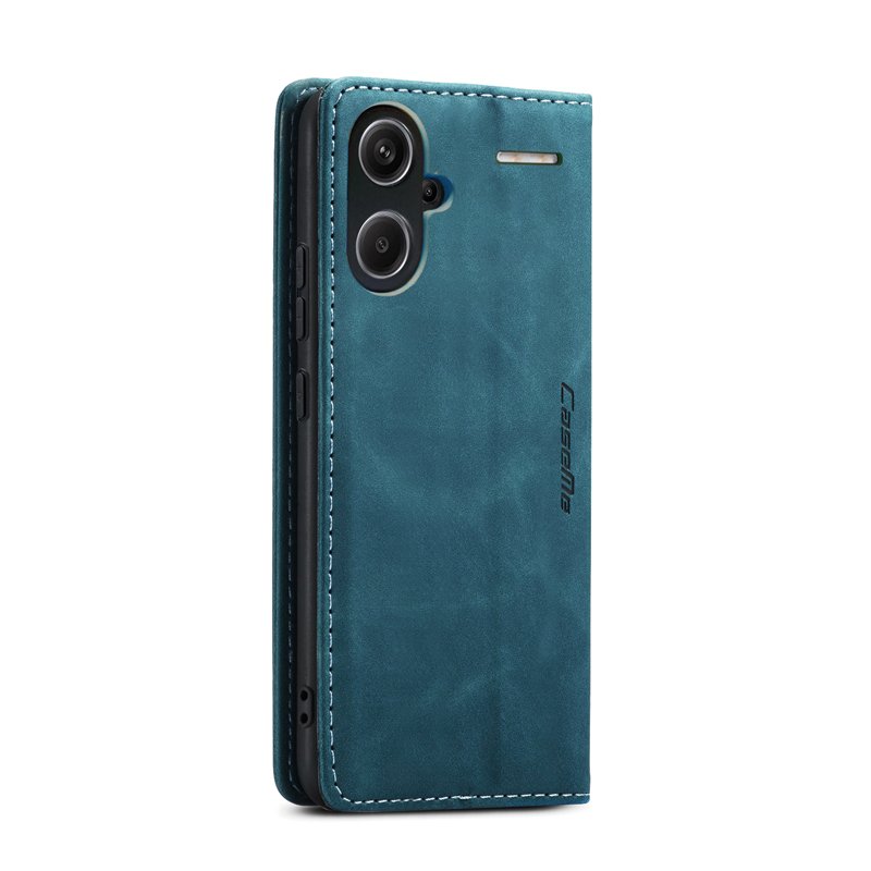 CaseMe book case leer - Xiaomi Redmi Note 13 Pro+ 5G - blauw