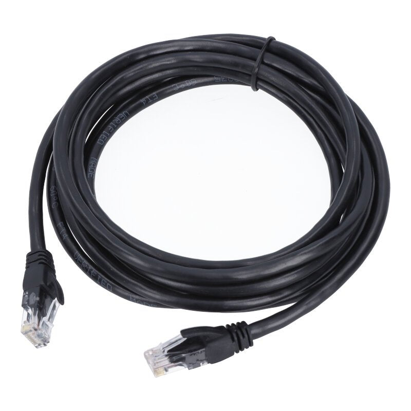 Cat.6 RJ45 8P8C Internet Netwerk kabel (male) zwart - 3 meter