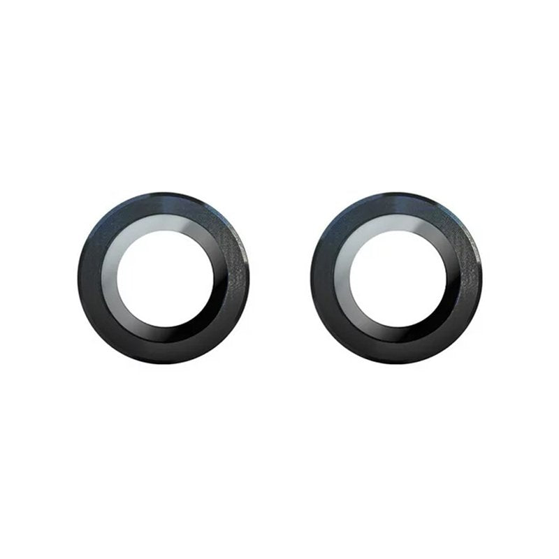 CD Series High End camera lens beschermer (zwart) iPhone 15/iPhone 15 Plus