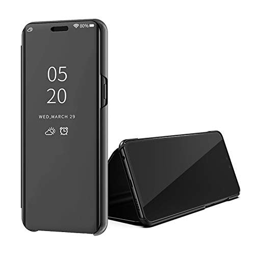 Clear View cover Samsung Galaxy Note 10 zwart