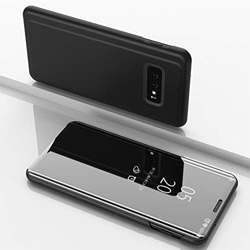 Clear View cover Samsung Galaxy S10+ zwart