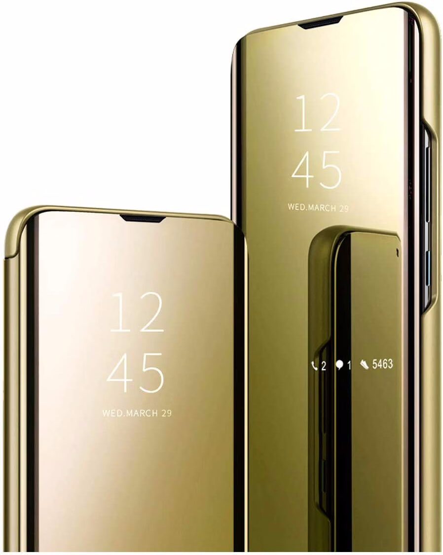 Clear View cover Samsung Galaxy S26 FE goud