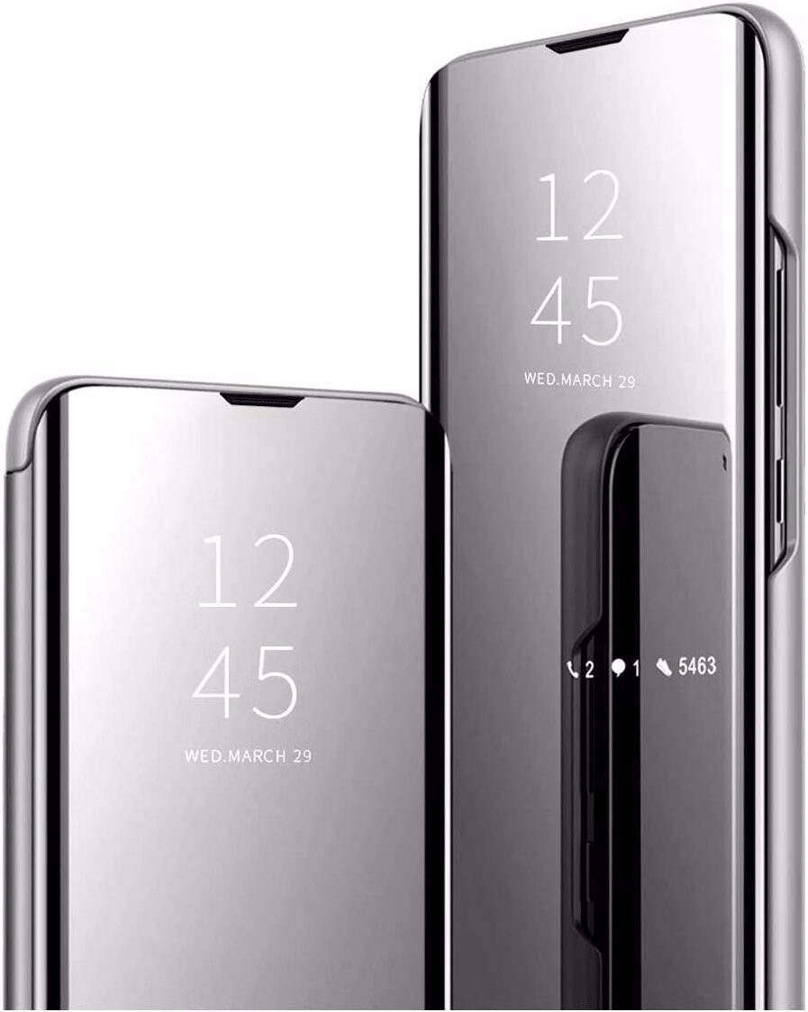 Clear View cover Samsung Galaxy S26 FE zilver