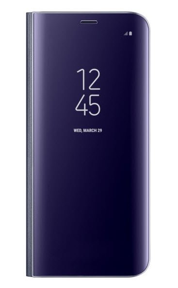 Clear View cover Samsung Galaxy S8 EF-ZG950CVE paars